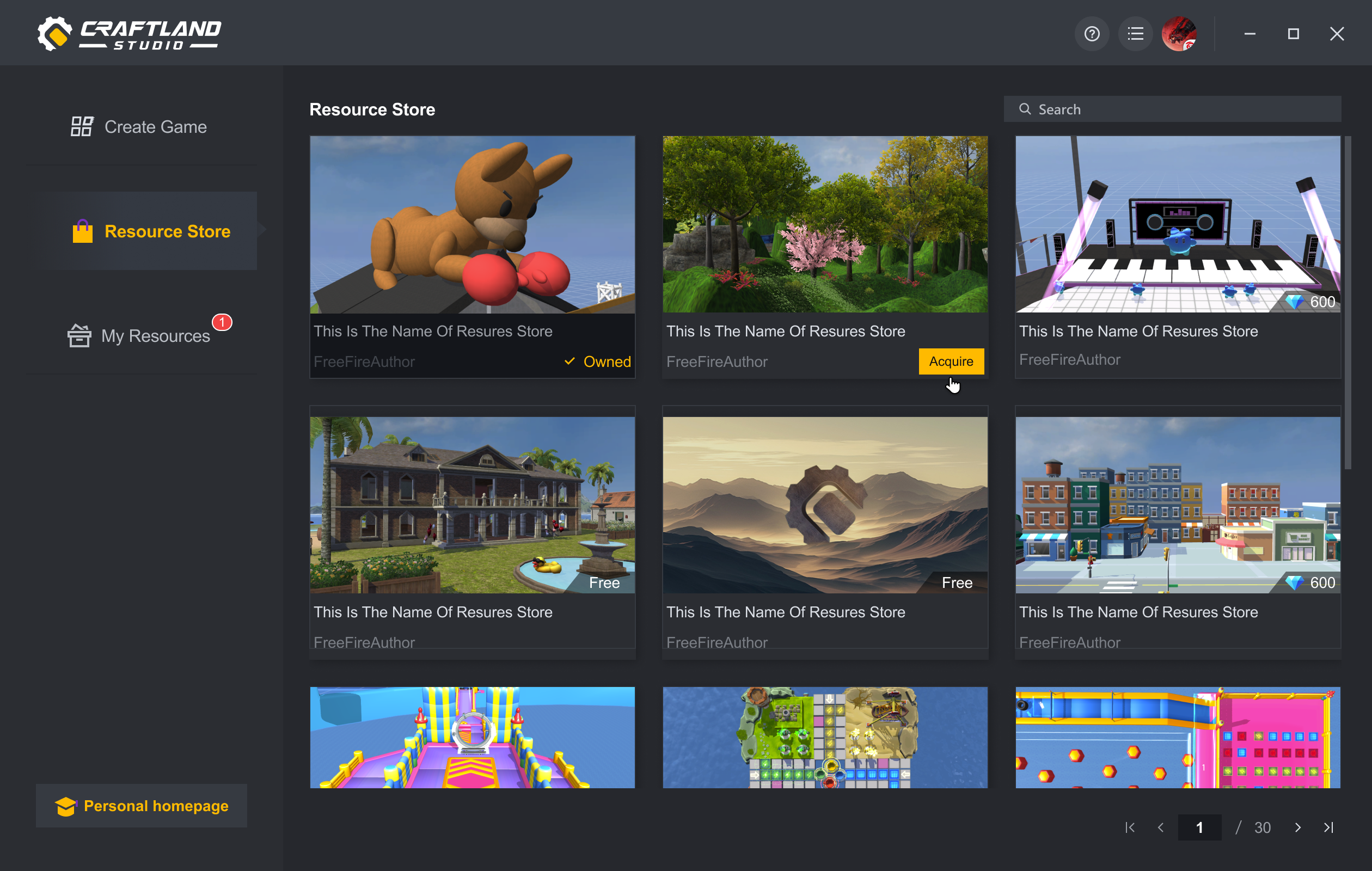 ASSET STORE